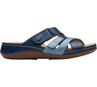 Clarks Claquettes Cecily pour femme, Combi bleu, 6 Wide