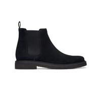 Clarks Clarkdale Easy Noir Bottes Cowboy En Daim Sans Fermeture