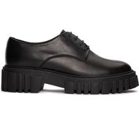 Clarks Clarks Black Leather Chrome Page Walk Shoes Black Leather Chrome EU 41 (UK 8)