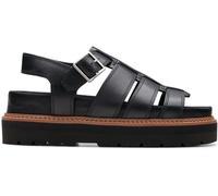 Clarks Clarks Black Leather Orianna Twist Sandals