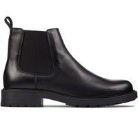 Clarks Clarks Black Leather Orinoco 2 Lane Chelsea Boots