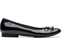 Clarks Clarks Black Standard Fit (D) Patent Loreleigh Ballerina Shoes Black EU 37.5 (UK 4.5)