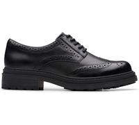 Clarks Clarks Black Standard Fit (F) Leather Orinoco3 Derby Shoes Black EU 41 (UK 7)