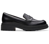 Clarks Clarks Black Wide Fit (G) Leather Orinoco3 Edge Shoes Black 4 EU 37