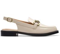 Clarks Clarks Cream Leather Straven Sling Shoes Cream 7 EU 41