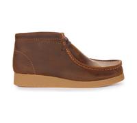 Clarks - Classique Wallabee Evo Botte Cire dAbeille Homme - Homme - Chaussures - Brun - Taille: 42 1/2 EU
