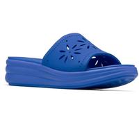 Clarks Cloudsteppers Drift Sandales légères et confortables Motif floral, bleu, 8.5