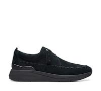 Clarks Coast Lite Weave Chaussures en Daim Noir Taille 42, Noir, 42.5 EU