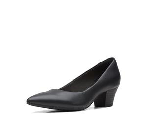 Clarks Collection Escarpins pour Femme, Cuir Noir, 41 EU