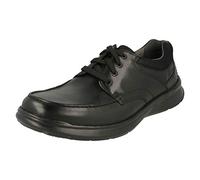 Clarks Cotrell Edge Mens Blk Smooth Lea, 6.5
