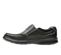 CLARKS Mixte Cotrell Free Shoes, Black Oily Lea, 48 EU