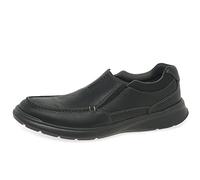 Clarks Cotrell Free, Mocassin Homme, Lea Huileuse Noire, 47 EU