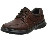 Clarks Homme Cotrell Walk Tissu Oxford, Tabac, 44 EU