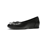 Clarks Couture Bloom, Ballerines Femme, Cuir Noir, 39.5 EU