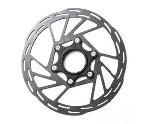 Clarks Cycle Systems A1 Rotor de frein à disque Centrelock Noir, Argent/Noir, 160 mm