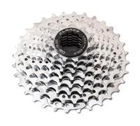Clarks Cycle Systems C-8SC Cassette 8 vitesses pour VTT, route et hybride, argent, 11-32T, compatible avec Shimano/SRAM 8 vitesses