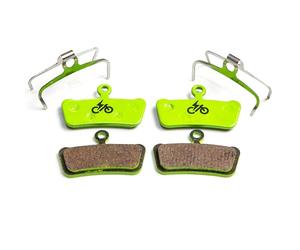 Clarks Cycle Systems E-VRS E-VRS859 Lot de 2 Paires de Plaquettes de Frein à Disque pour vélo électrique, Semi-métalliques, compatibles avec Avid Elixir/XO/SRAM Guide