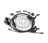 Clarks Cycle Systems Front & Rear Hydraulic Disc Brakeset 160mm. Clarks M3 Freins à Disque hydrauliques Avant et arrière 160 mm. Adulte Unisexe, Noir