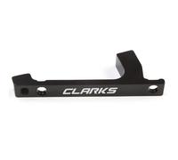 Clarks Cycle Systems Support de Montage pour étrier de Frein à Disque Standard, Noir, Montage sur Poteau, Avant - 180 mm