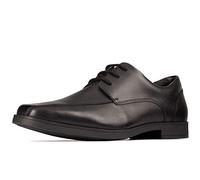Clarks Derby Scala Loop Y pour garçon, noir, 4.5 UK Narrow