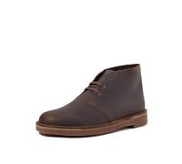 Clarks Desert Boot Bushacre 3, Bottine Chukka Homme, Léa Brun Foncé, 45 EU