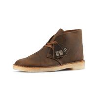 Clarks Desert Chukka Bottes pour homme - Marron - Cire d'abeille., 41.5 EU