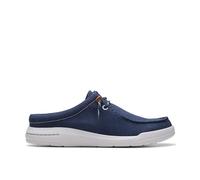 Clarks Homme Driftlite Surf Semelle de Mocassin, Navy Canvas, 42 EU