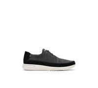 CLARKS Mixte Easeway Lace Shoes, Black Combi, 41.5 EU