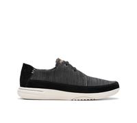 CLARKS Mixte Easeway Lace Shoes, Black Combi, 41.5 EU