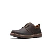 Clarks Richelieu Eastridge Low pour homme, marron foncé, 10.5