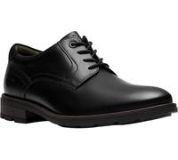 Clarks Emmet Plain Oxford pour homme, Noir lisse, 11.5