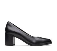 Clarks - Escarpin Large - Femme - Chaussures - Noir - Taille: 42 EU
