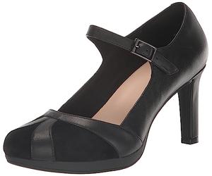 Clarks Escarpins Ambyr Light pour Femme, Black Combi, 37.5 EU