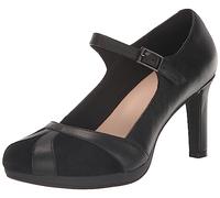 Clarks Escarpins Ambyr Light pour Femme, Black Combi, 39 EU