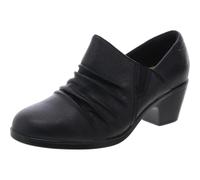 Clarks Escarpins Emily 2 Cove pour Femme, Cuir Noir, 39.5 EU