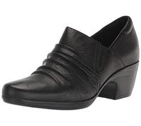 Clarks Escarpins Emily Cove pour Femme, Cuir Noir, 38 EU
