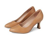 Clarks Escarpins Kataleyna Gem pour Femme, Cuir Beige Chaud, 44 EU