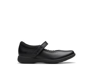 CLARKS Etch Pure K. Black Leather 32,5