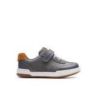 CLARKS Fawn Family T Basket, Gray, 20.5 EU