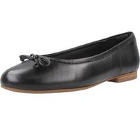 Clarks Femme Fawna Lily Ballerines, Cuir Noir, 39 EU