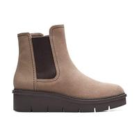 Clarks Femme Airabell Move Bottines Chelsea, Pebble Suede, 39.5 EU