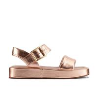 Clarks Femme Alda Strap Sandale, Copper Metallic, 37 EU