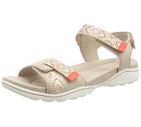 Clarks Femme Amanda Sprint Sandales de Sport, Suede de Sable, 37 EU