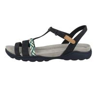 Clarks Femme Amanda Tealite Sandales de Sport, Navy Nubuck, 37.5 EU