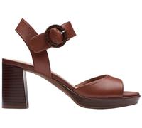 Clarks Femme Ambyrlyn Ruby Escarpins, Tan Lea Britannique, 37.5 EU