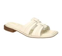Clarks Femme Ariany Mule Sandals, Cream Leather, 41.5 EU