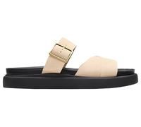 Clarks Femme Aristella Mule Sandale, Ecru Suede, 41 EU