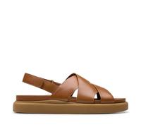 Clarks Femme Aristella Sun Sandale, Tan Leather, 39 EU