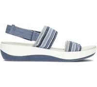 Clarks Femme Arla Stroll Sandale, Blue Combi, 36 EU