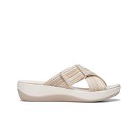 Clarks Femme Arla Wave Shopping-feed;mujer;sandalias-mujer, Beige Combi, 39 EU